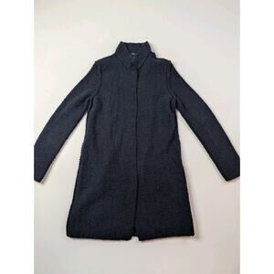 Marc Cain Ladies Cardigan Jacket Long Sleeve Navy Knit Size Us 4
